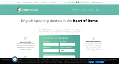 Desktop Screenshot of doctorsinitaly.com